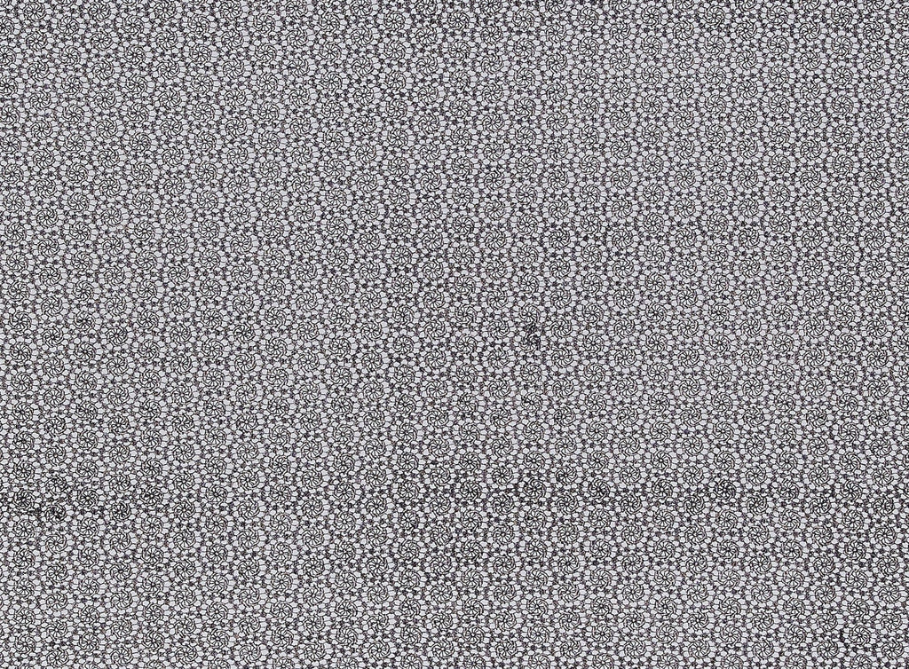 DOILY POLY CROCHET LACE WITH FOIL & SCALLOP 2 SIDE  | 20633-FOIL  - Zelouf Fabrics