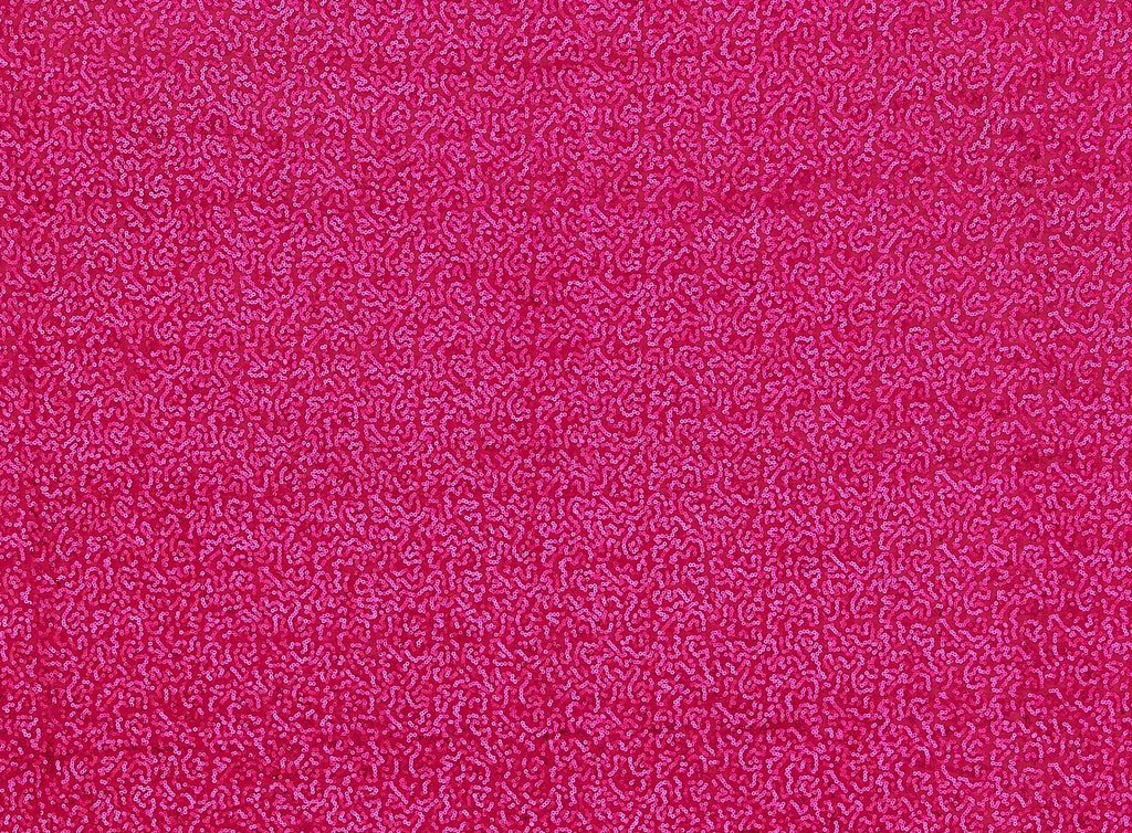 ALL OVER MINI SEQUINS ON SINGLE SPAN  | 20725MATTE-7272 CHERRY - Zelouf Fabrics