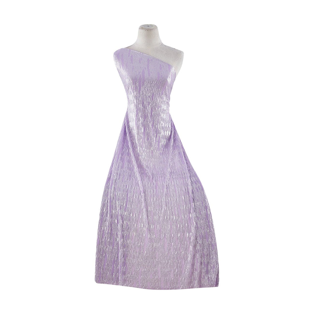 PLEATED MJC JACQUARD W/ FOIL  | 20755-631 LAVENDER PUNCH/SIL - Zelouf Fabrics