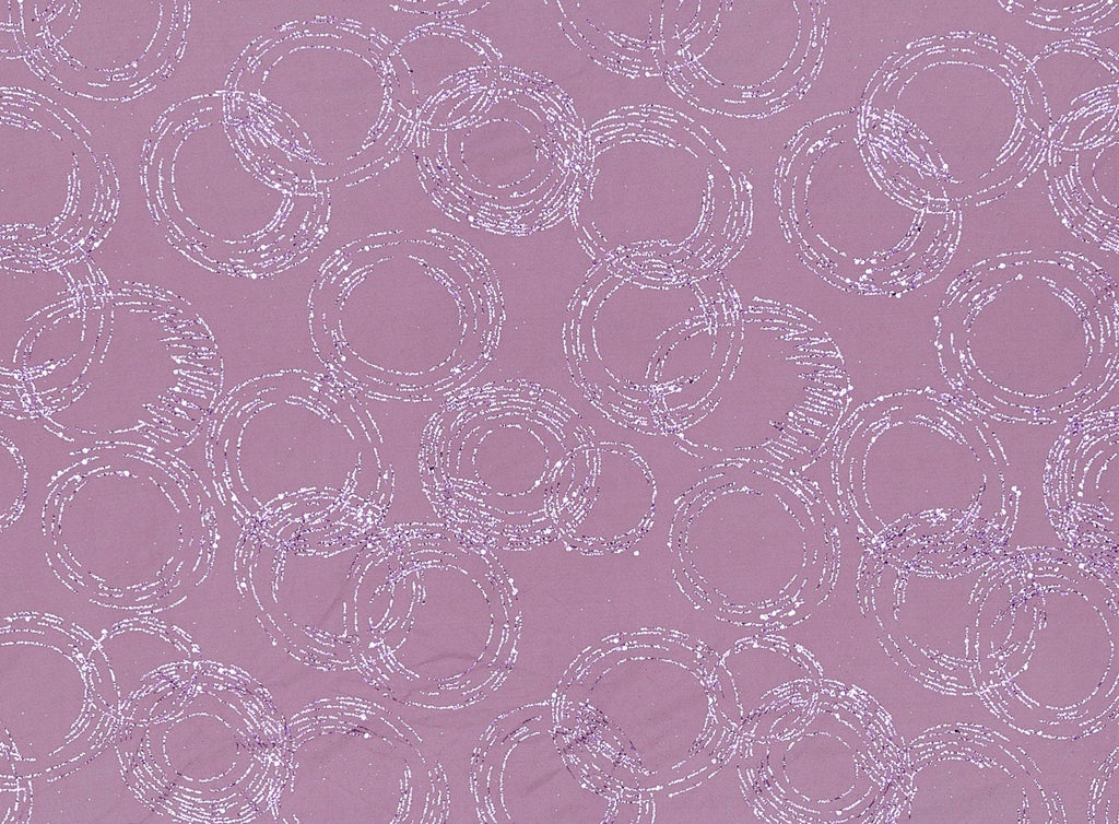 CIRCLE GLITTER W/ SPANGLE ON MJC  | 20782-631  - Zelouf Fabrics