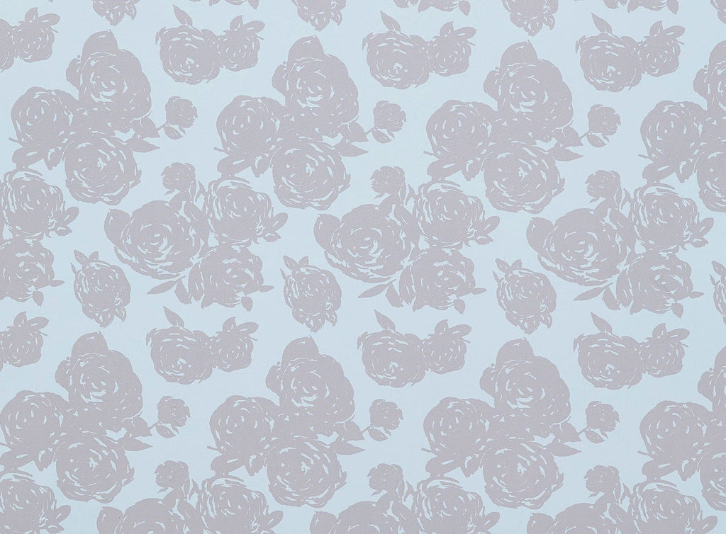 ROSE BLOOM PRINT ON TULLE  | 20880-1060  - Zelouf Fabrics
