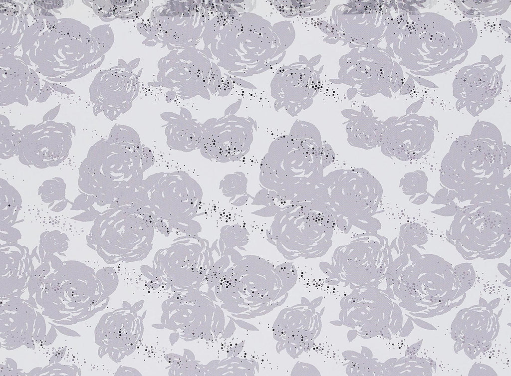 ROSE BLOOM PRINT ON TULLE W/ TRANS  | 20880-1060TRANS  - Zelouf Fabrics