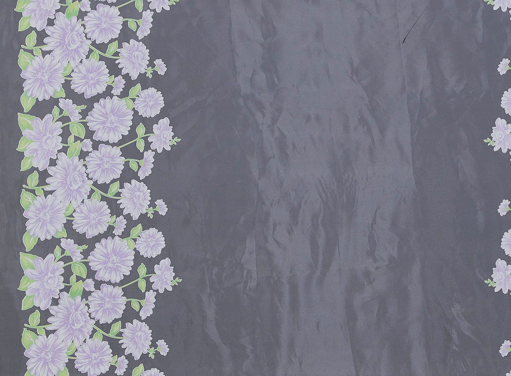 FLOWER PRINT ON ORGANZA  | 20933-922  - Zelouf Fabrics