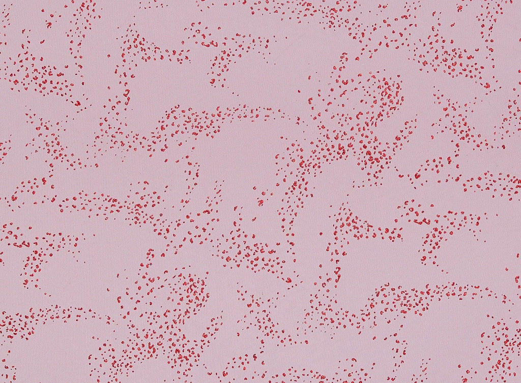 APPLE GIN | 20953-1060 - SPLATTER CHEETAH GLITTER ON TULLE - Zelouf Fabrics