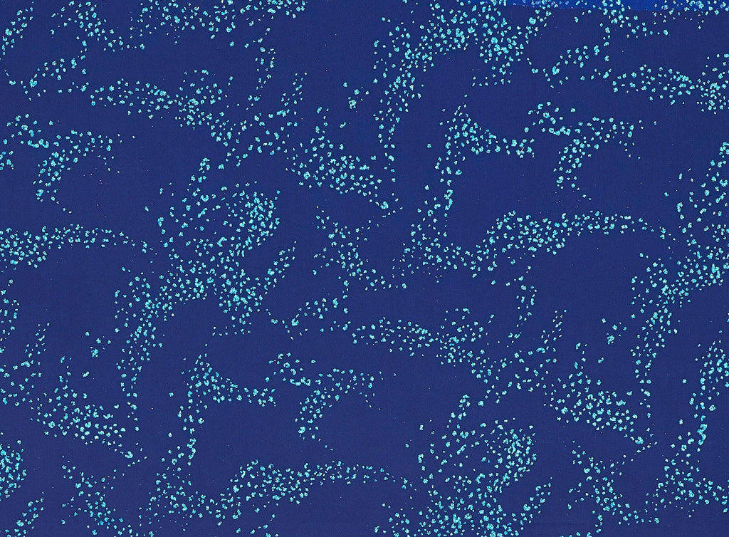 ROYAL GIN | 20953-1060 - SPLATTER CHEETAH GLITTER ON TULLE - Zelouf Fabrics