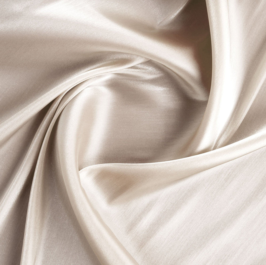 IVORY | 2098 - SPANDEX SHIMMER - Zelouf Fabrics