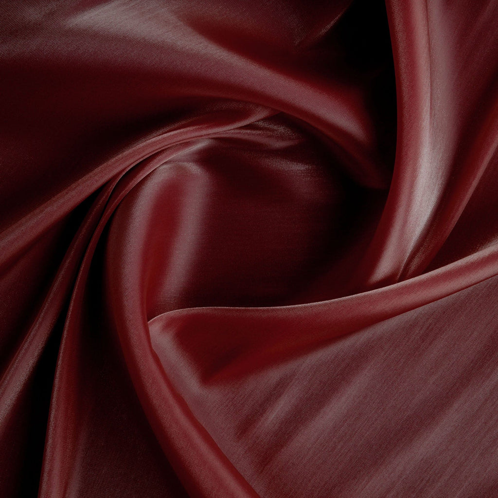 RADIANT GARNET | 2098 - SPANDEX SHIMMER - Zelouf Fabrics