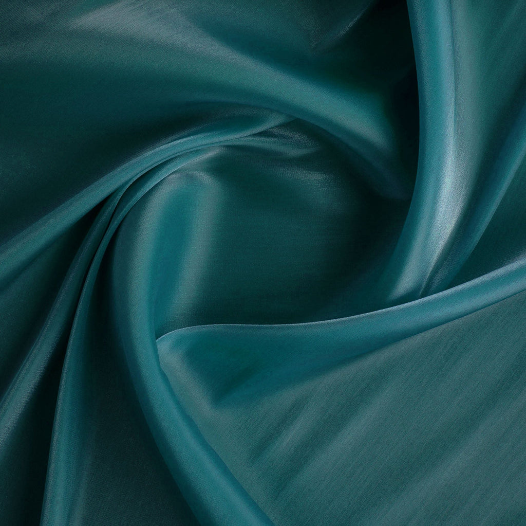 TURQ MOCHA | 2098 - SPANDEX SHIMMER - Zelouf Fabrics