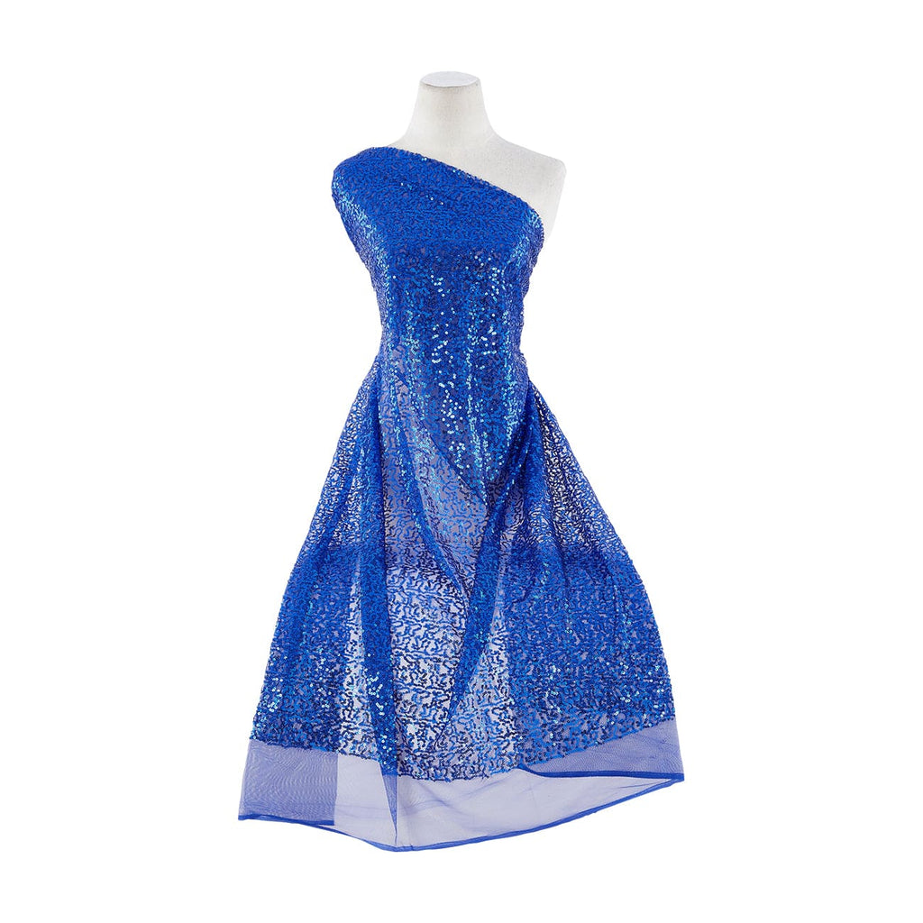 ROXY ROYAL | 21062-1060 - SEQUINS ON TULLE - Zelouf Fabrics
