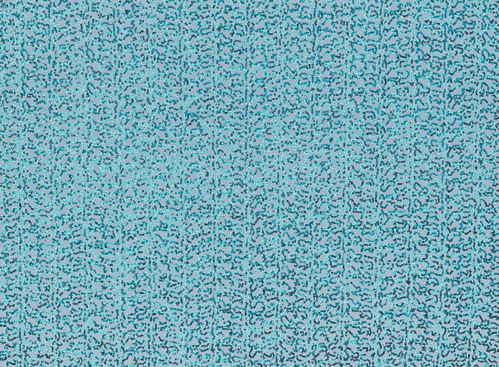 ROXY TEAL | 21062-1060 - SEQUINS ON TULLE - Zelouf Fabrics