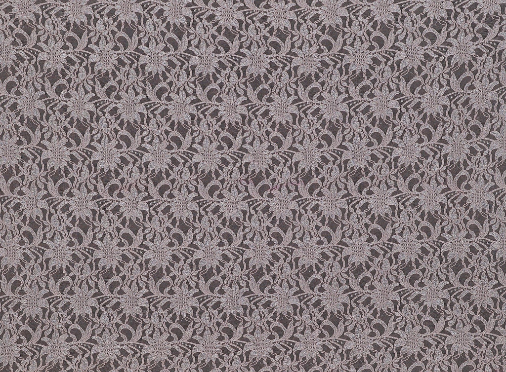 BUFF | 21067-SCALLOP - TARA METALLIC STRETCH LACE SCALLOP CUT - Zelouf Fabrics