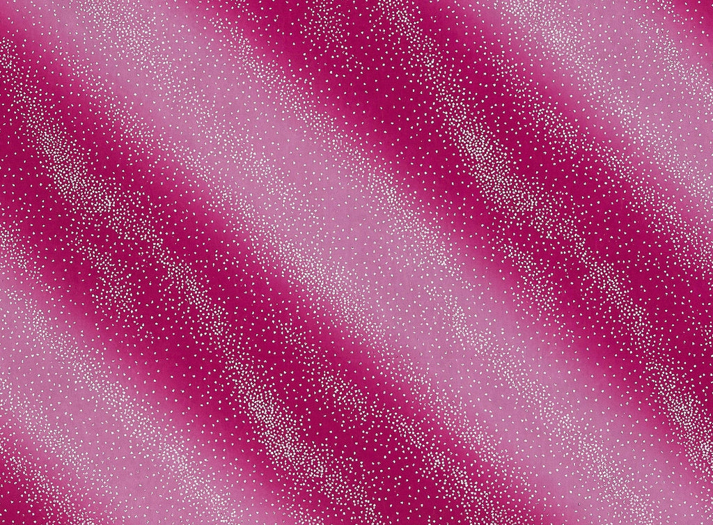 BIAS OMBRE WITH BIAS SCATTERED GLITTER ON MJC  | 21100-631  - Zelouf Fabrics