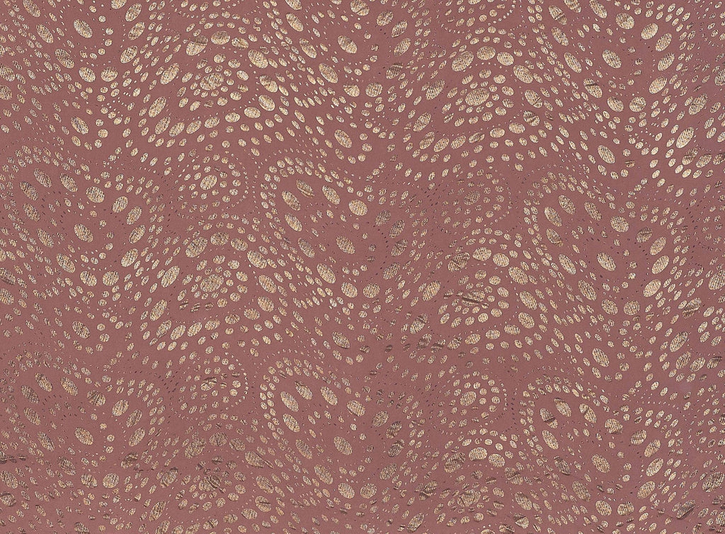 CIRCLE SWIRL SPECIAL FOIL ON MJC  | 21162-631  - Zelouf Fabrics