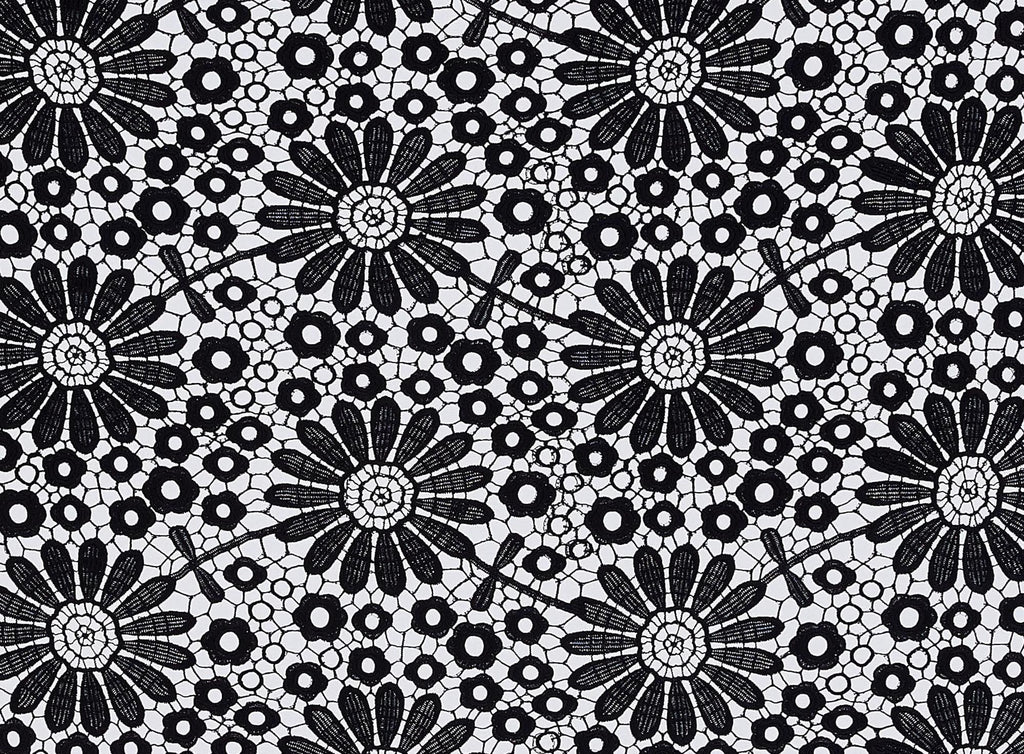 LARGE FLOWER TABLECLOTH LACE  | 21211  - Zelouf Fabrics