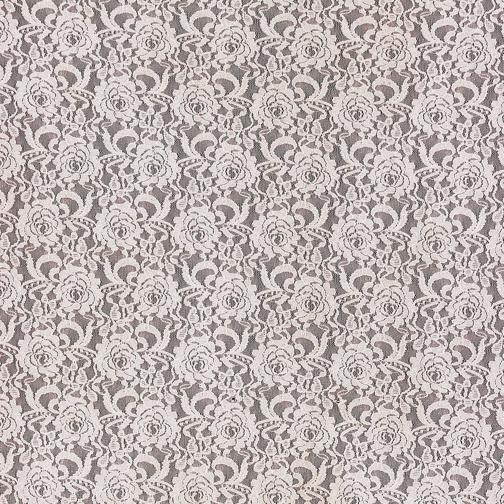 NATURAL/AGATE | 21223SC-OMBGLIT - ROSE OMBRE GLITTER LACE - Zelouf Fabric