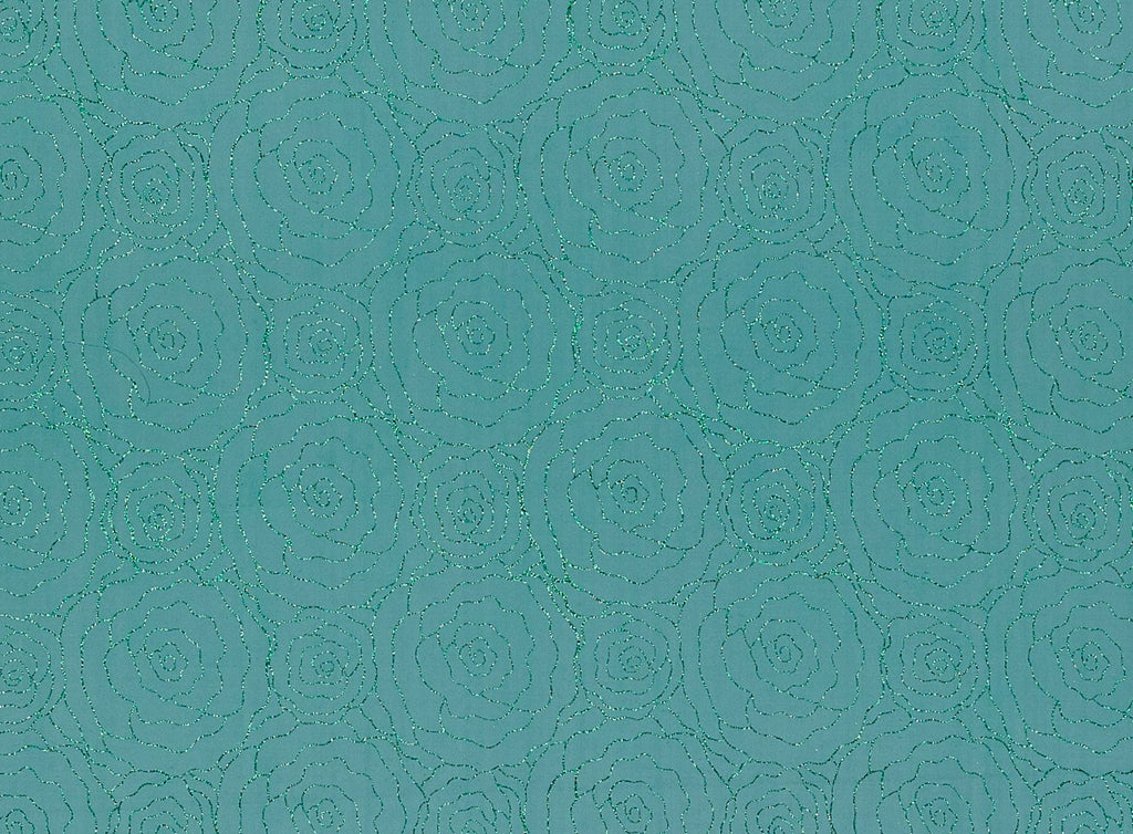 EMERALD KISS | 21246-631 - ROSE GLITTER ON MJC ALL OVER - Zelouf Fabrics