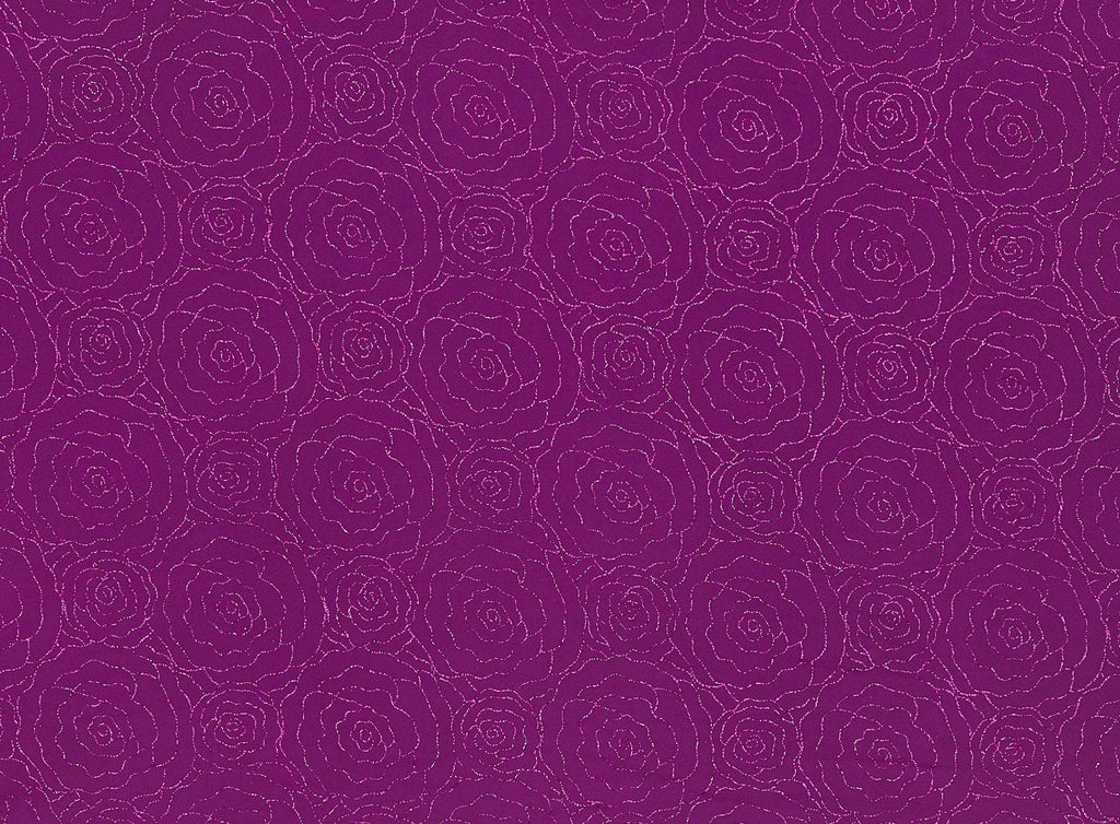 MAGENTA KISS | 21246-631 - ROSE GLITTER ON MJC ALL OVER - Zelouf Fabrics