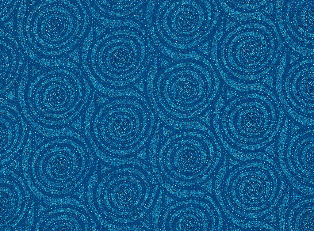 TEAL CAST | 21255-1181 - GLITTER DESIGN ON ITY - Zelouf Fabrics