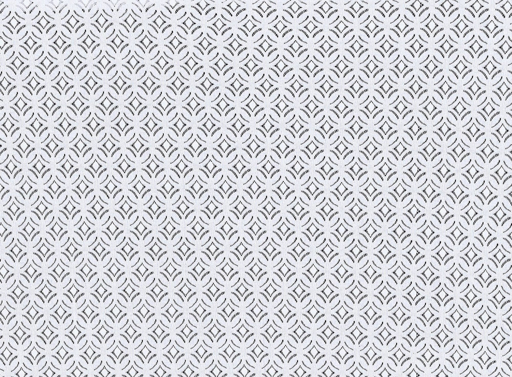 WHITE | 21310 - ABSTRACT LACE - Zelouf Fabrics