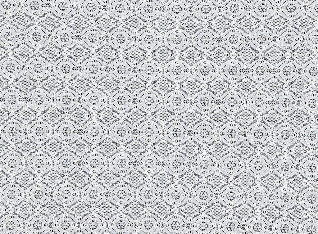 IVORY | 21312 - MEDALLION LACE - Zelouf Fabrics