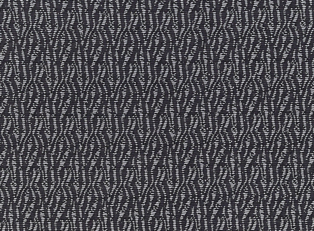 BLACK | 21331-2800TRAN - KNIT JACQUARD WITH TRANS - Zelouf Fabrics