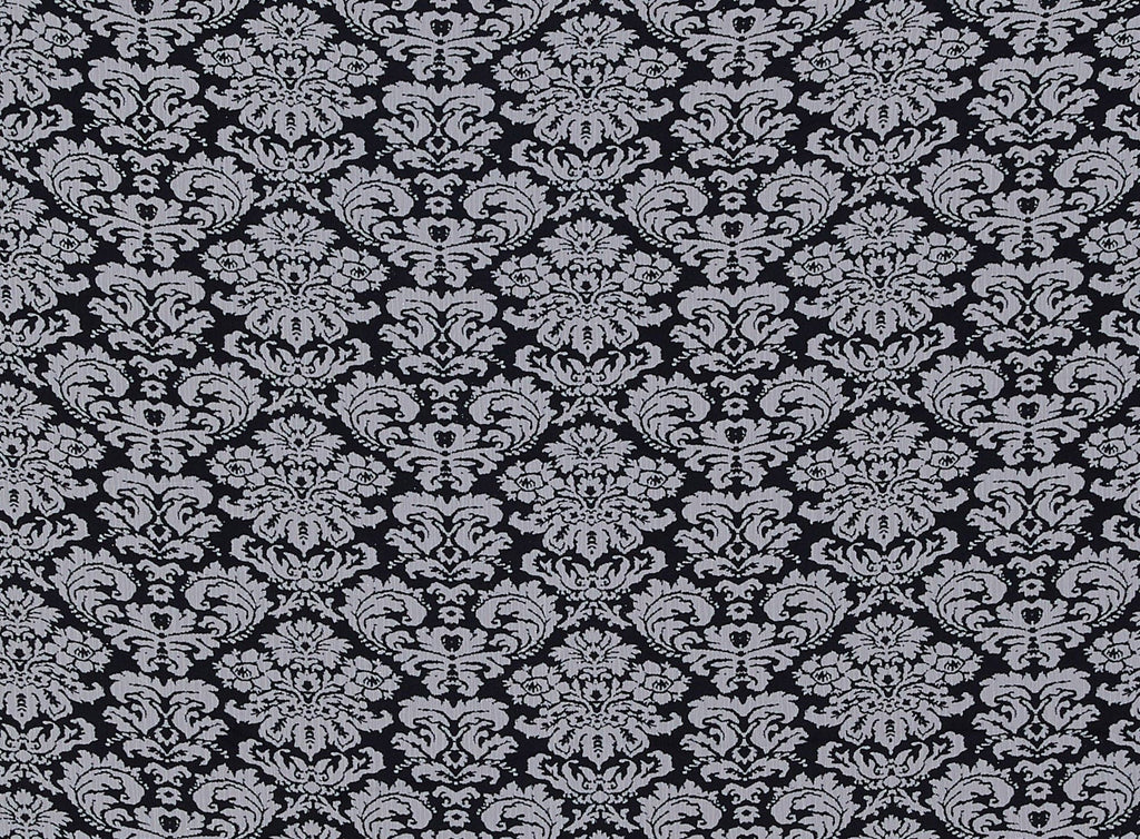 DAMASK PRINT ON YORYU CHIFFON  | 21358-6867  - Zelouf Fabrics