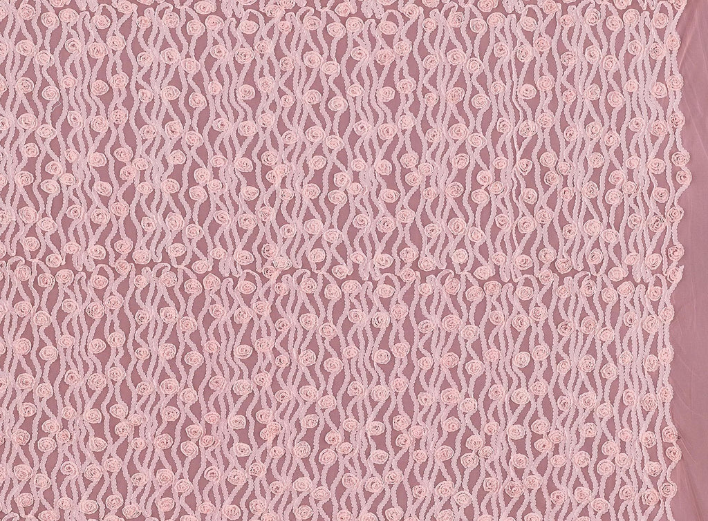SUTASH ROSETTES ON TULLE  | 21370-1060  - Zelouf Fabrics