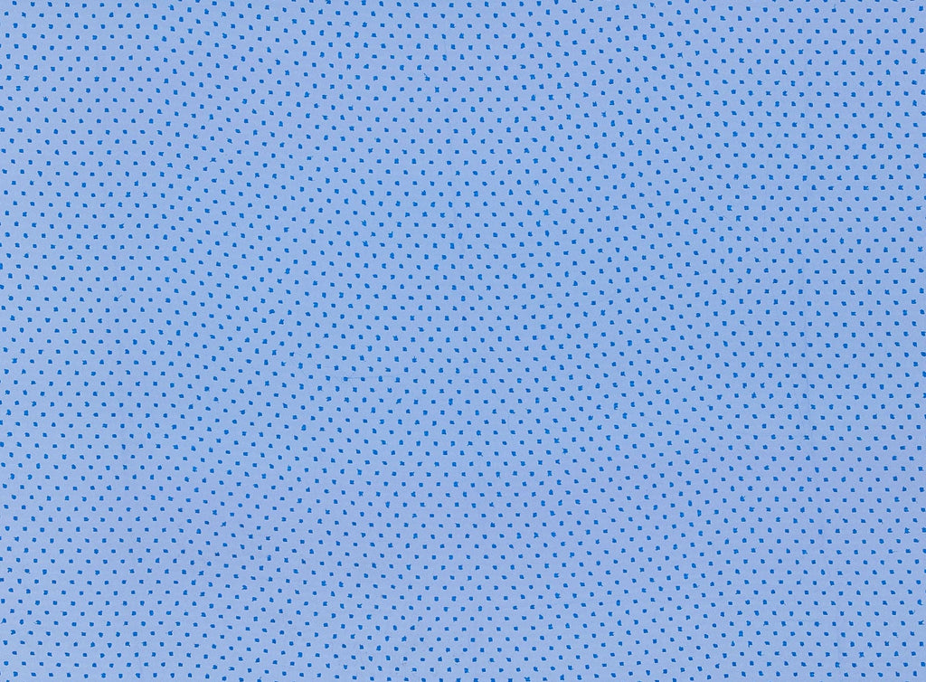BLUE CANDY | 21373-1835 - SWISS DOT ON SHELL SILK CHIFFON - Zelouf Fabrics