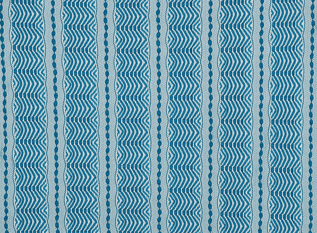 STRETCH STRIPE WAVE LACE  | 21381  - Zelouf Fabrics
