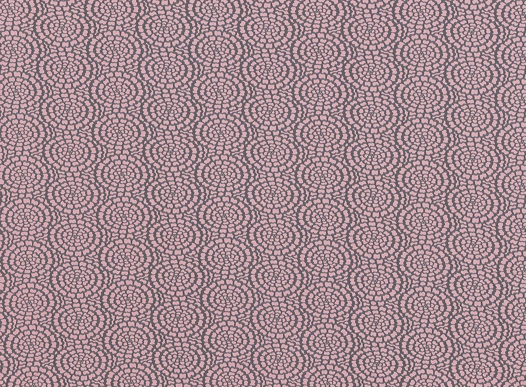 FLOWER BURNOUT ON TULLE  | 21466-1700  - Zelouf Fabrics