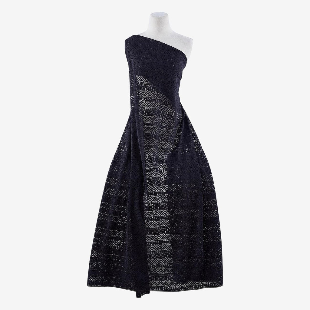BLACK | 21475 - PARIS LACE - Zelouf Fabric
