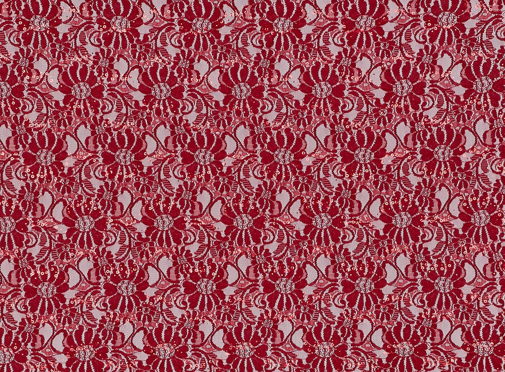 GARNET VARNISH | 21510-TRANS - JULIETA STRETCH LACE W/TRANS - Zelouf Fabrics