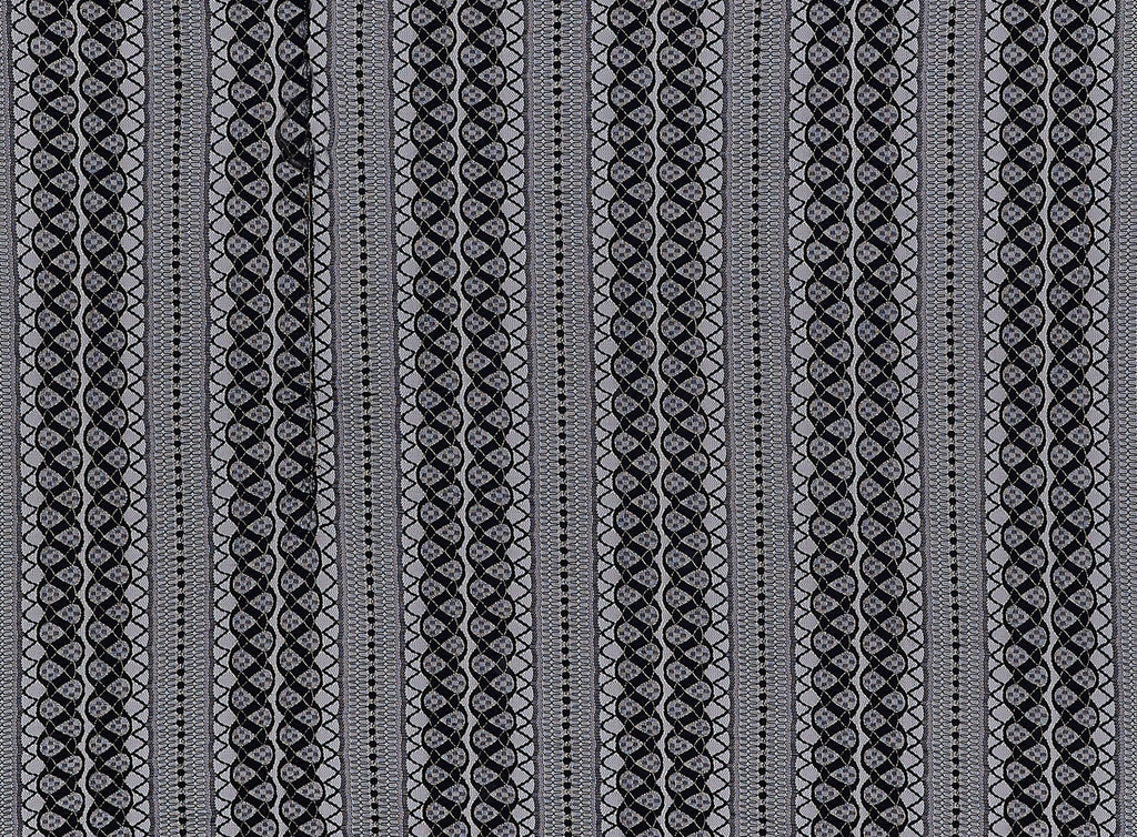 BLACK/GOLD | 21576 - METALLIC BRAIDED LACE - Zelouf Fabrics