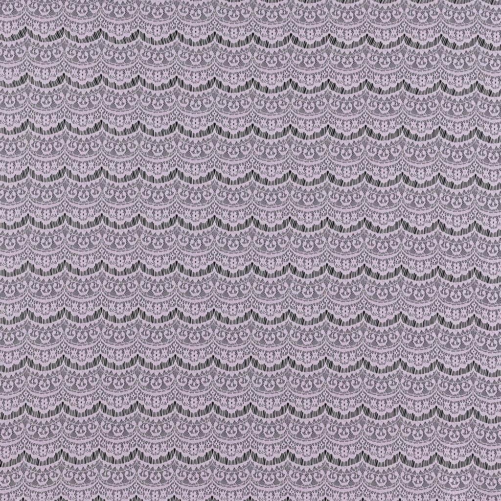 SCALLOP BANDED LACE  | 21585 SMOKY ORCHID - Zelouf Fabrics