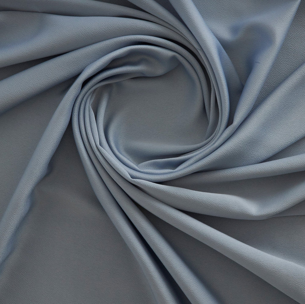 HAMMERED SATIN | 24146 SKY MIST - Zelouf Fabrics