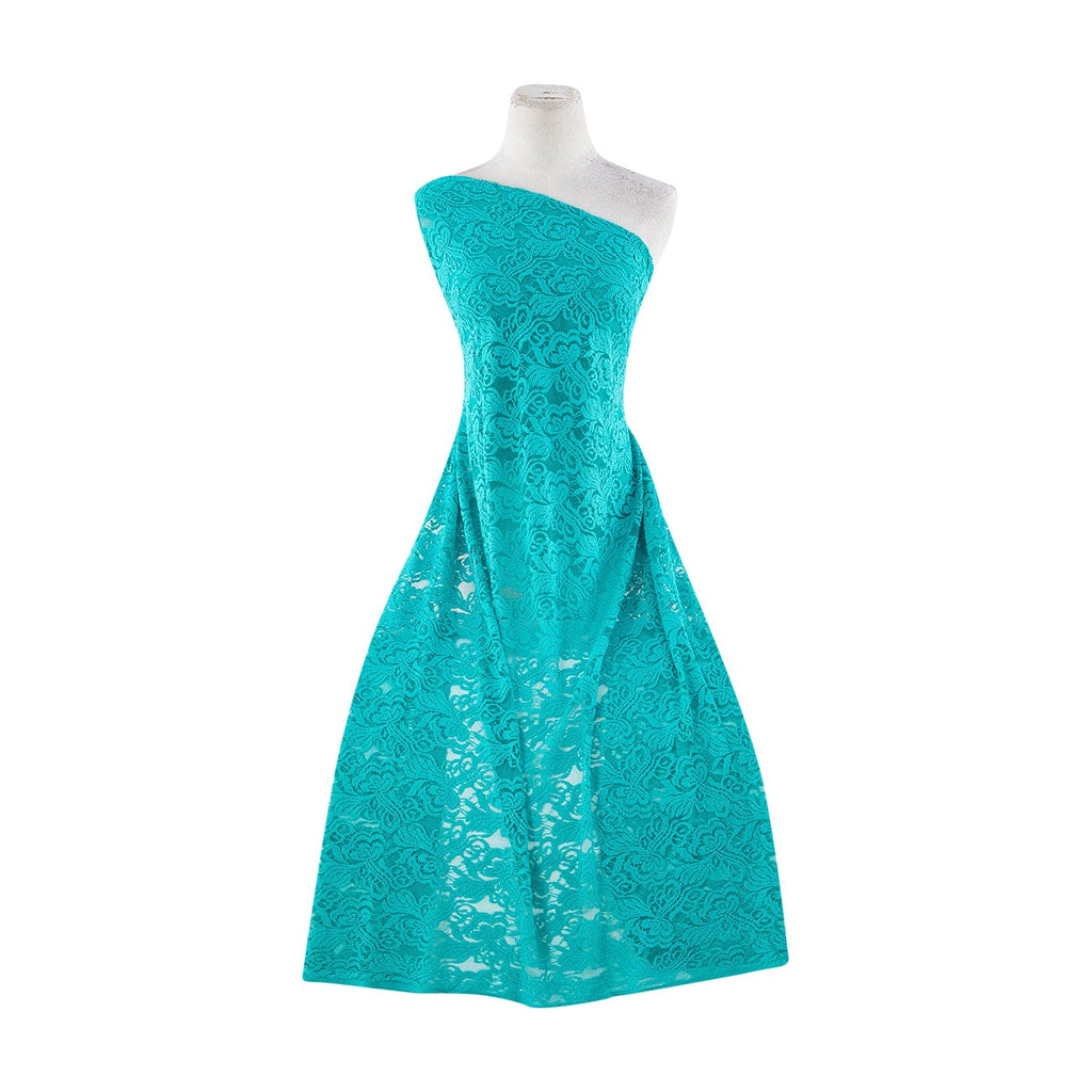 TEAL ROSE | 21666 - WARM FUZZY LACE - Zelouf Fabrics