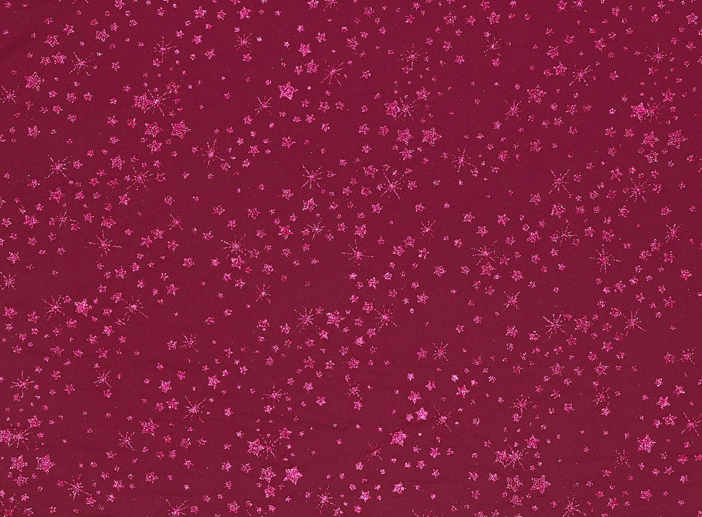 SPARKLE STARS GLITTER 1X ON TULLE  | 21675-1060  - Zelouf Fabrics