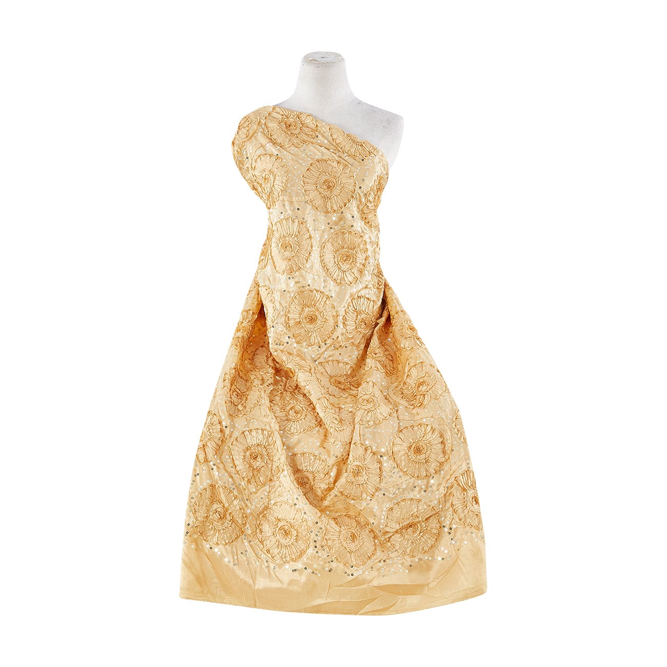TAFFETA SUTASH ON TAFFETA WITH SEQUINS | 21713-6085 GOLD TAFFETA SUTASH ON TAFFETA WITH SEQUINS | 21713-6085 GOLD