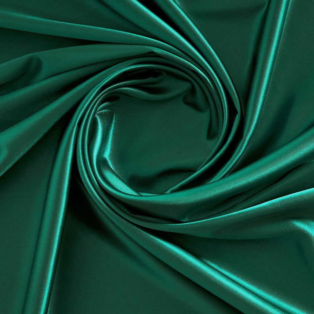 BARCELONA STRETCH SATIN | 25141 HUNTER DELIGHT - Zelouf Fabrics