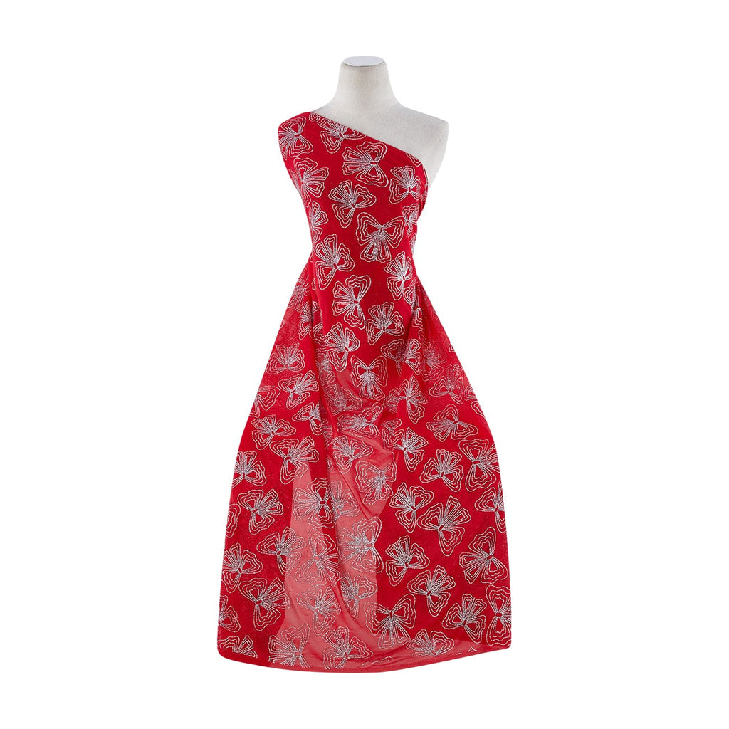CHERRY LIPGLOSS | 21734-631 - BOW GLITTER ON MJC - Zelouf Fabrics