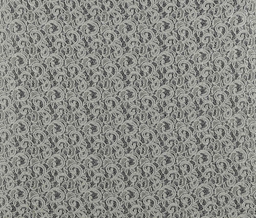 DOVE MIST | 21756-NEUTRAL - JACQUARD NET STRETCH LACE WITH SEQUINS - Zelouf Fabrics
