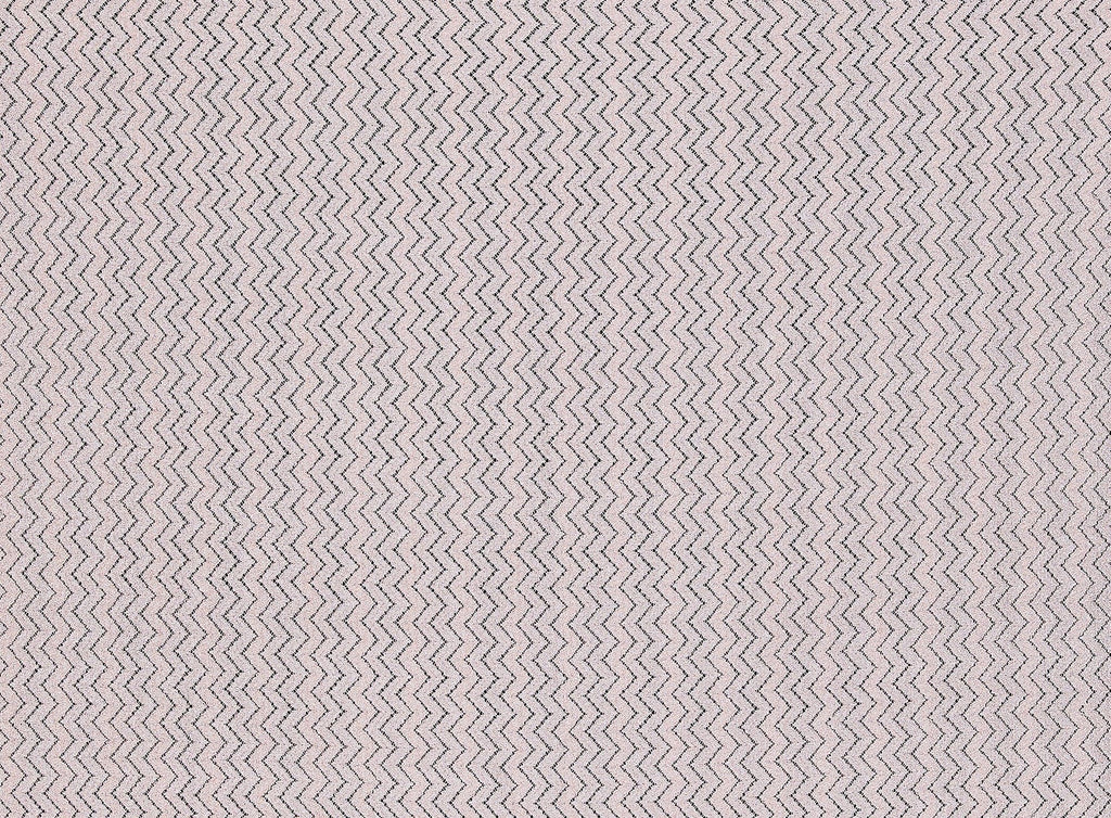 BLUSH | 21789-GLITTER - CHEVRON LACE WITH ROLLER GLITTER - Zelouf Fabrics