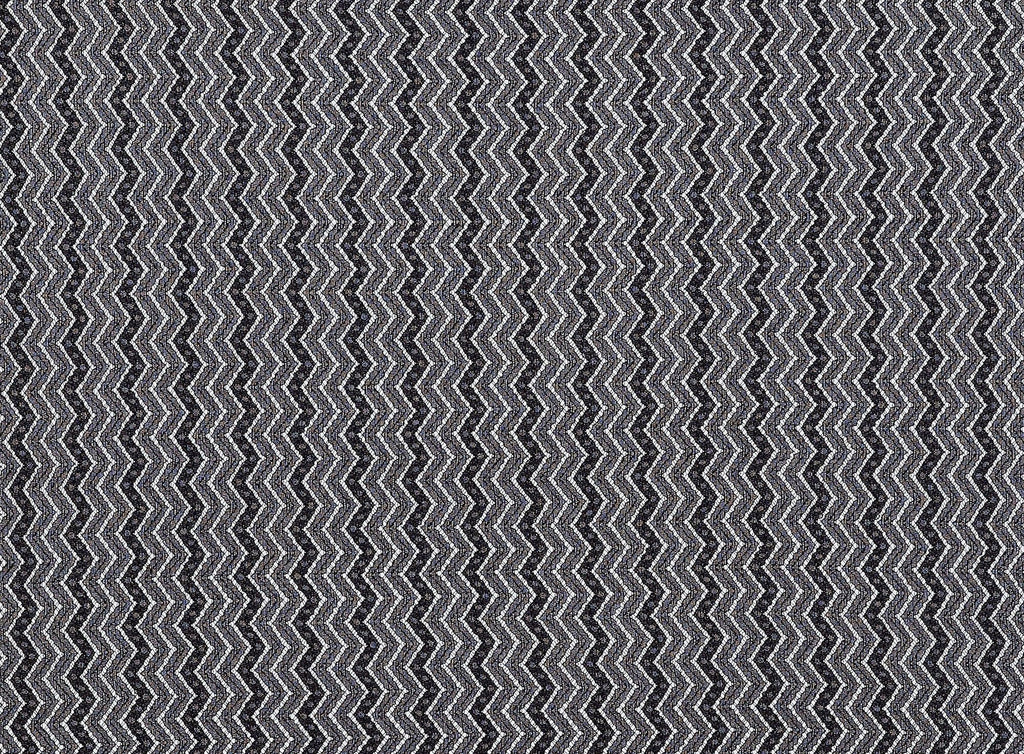 BLACK | 21789 - CHEVRON LACE - Zelouf Fabrics
