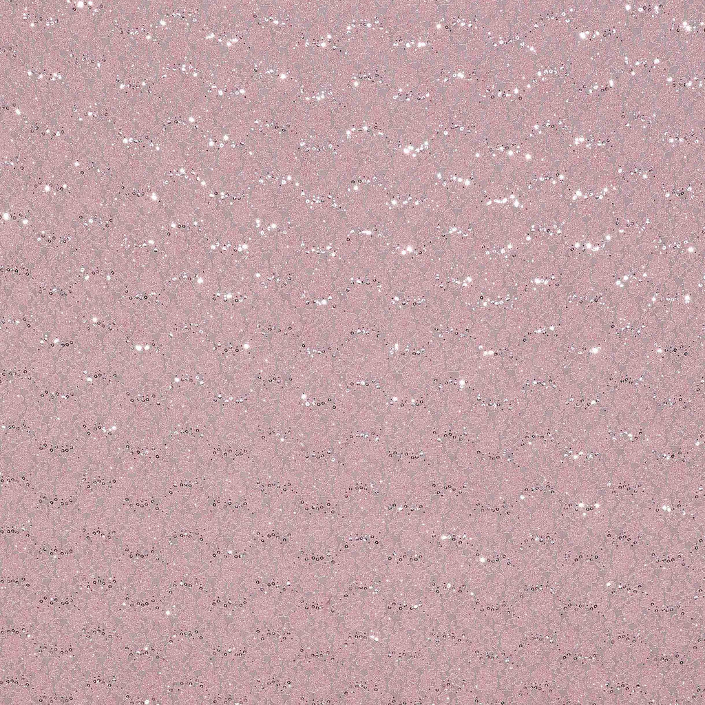 ROSE DREAM | 21793-TRAN/GLIT-PINK - FANCY LACE TRANS GLITTER - Zelouf Fabrics