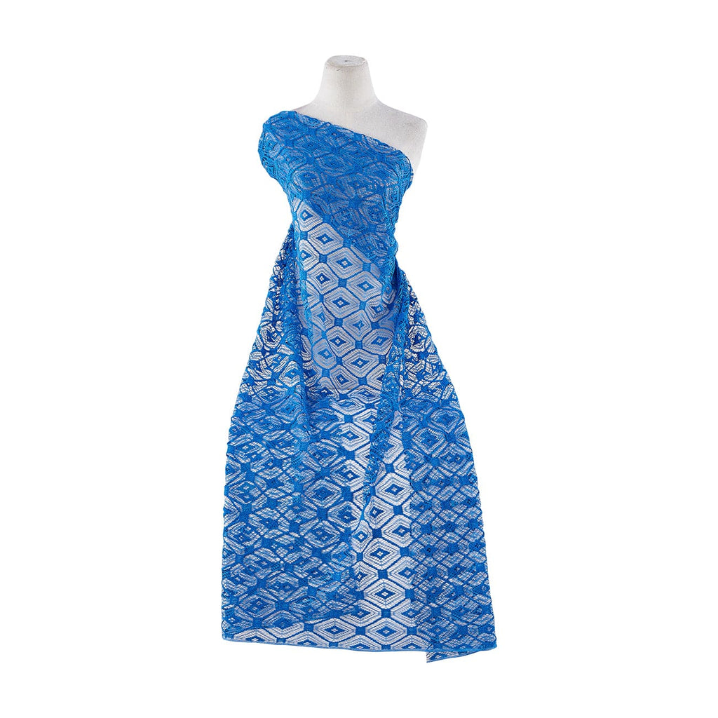 MOD BLUE | 21824 - Diamond Lace - Zelouf Fabrics