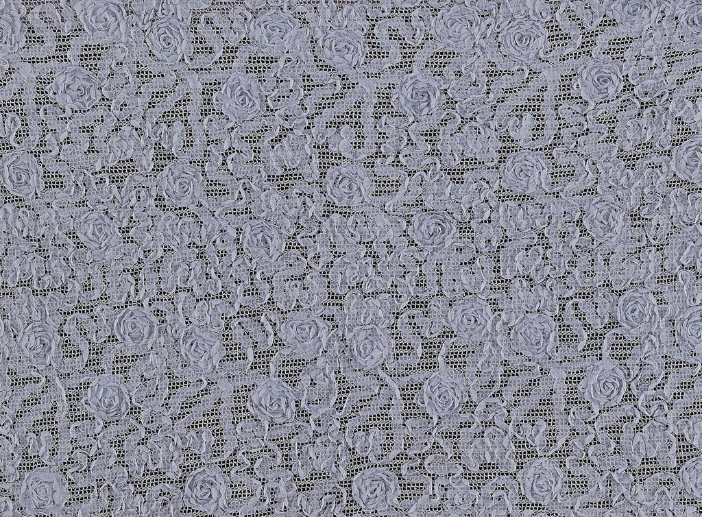 Crochet Mesh Design W/Sequin And Chifon Soutach  | 21848  - Zelouf Fabrics