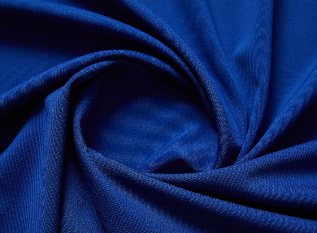 PONTE SCUBA KNIT | 21930 NEW COBALT - Zelouf Fabrics