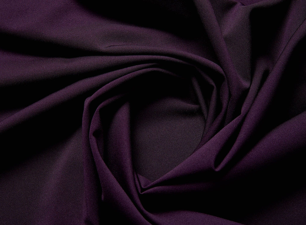 PONTE SCUBA KNIT | 21930 PLUMSTONE - Zelouf Fabrics