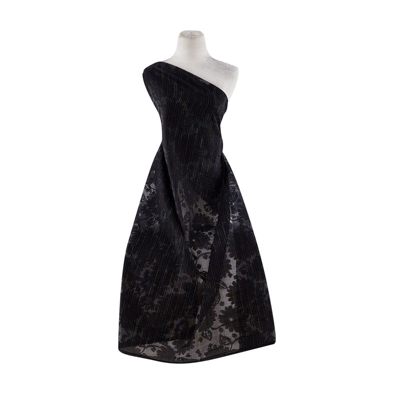 STRIPED BURNOUT ORGANZA | 21938