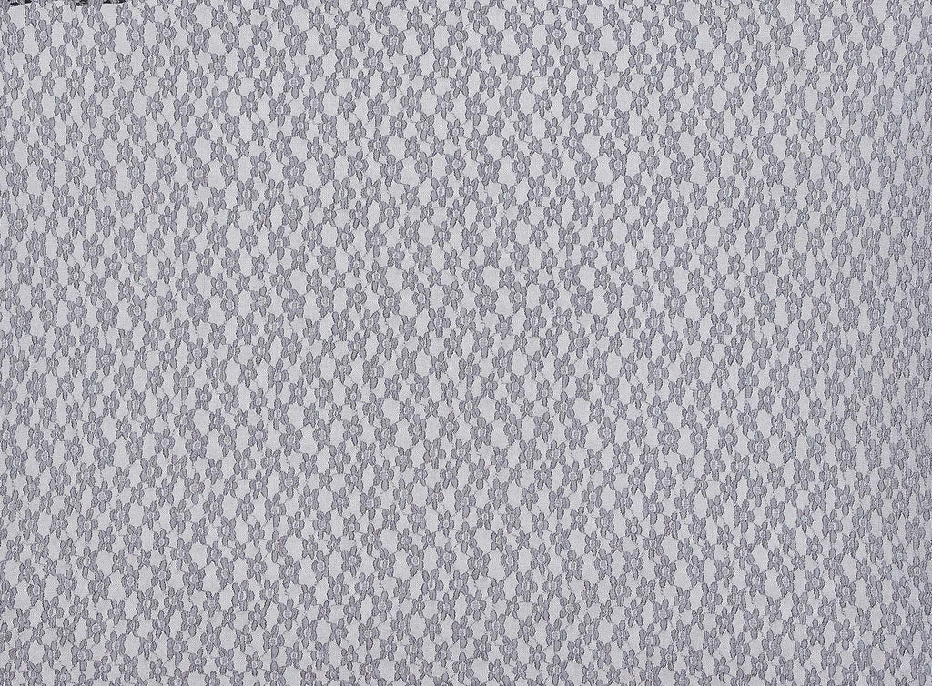 BLACK/WHITE | 21957 - DAISY ON TULLE [IN010637] - Zelouf Fabrics